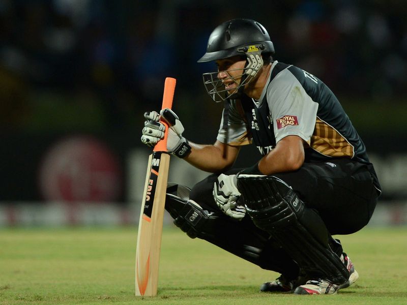 Taylor batted for the Kiwis and they scored 17 runs, which was not enough as the Windies won the Super Over.