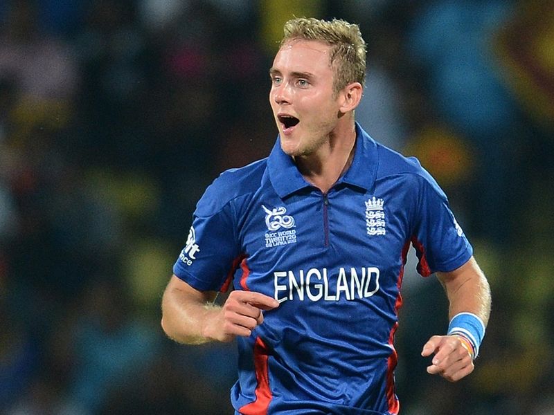 ...before Stuart Broad took two wickets in two balls to remove them.