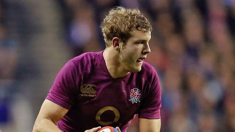 Joe Launchbury: Named the QBE Man of the Series