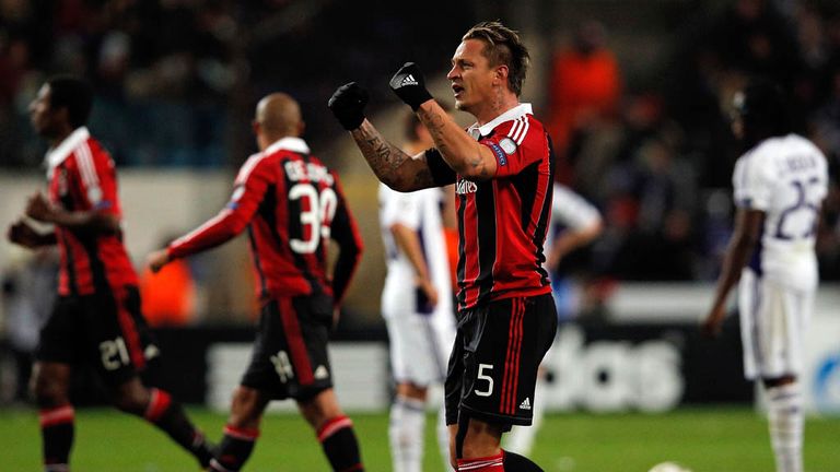 Philippe Mexes: Scored a crucial goal for Milan