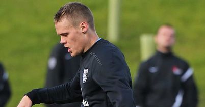 Ryan Shawcross: Training with England
