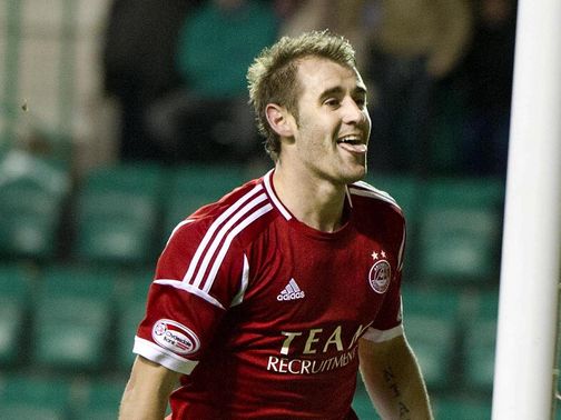 Aberdeen's Niall McGinn was his side's matchwinner