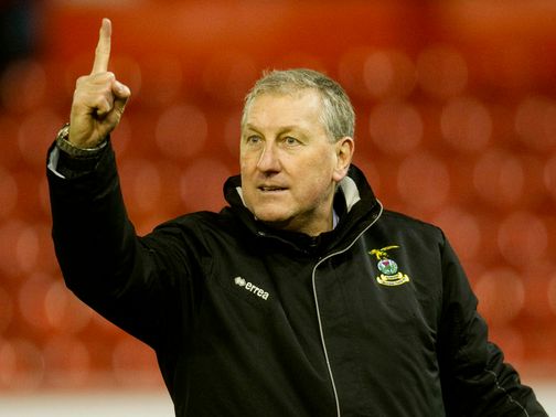 Butcher: Delighted with his side