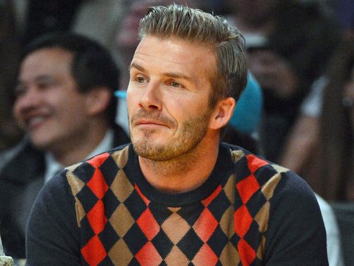 David Beckham: Worldwide interest in the midfielder