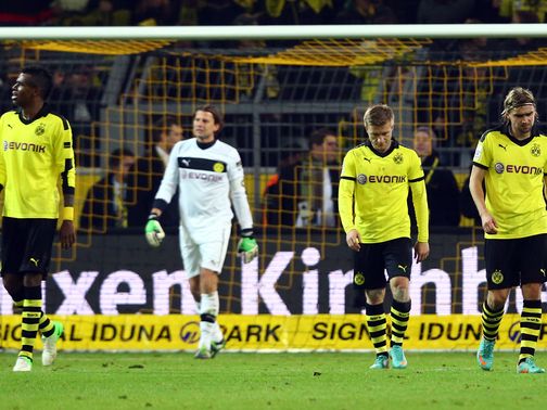 Dortmund were held to a draw by Fortuna Dusseldorf