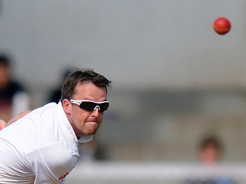 Swann: Expects a tough test against India