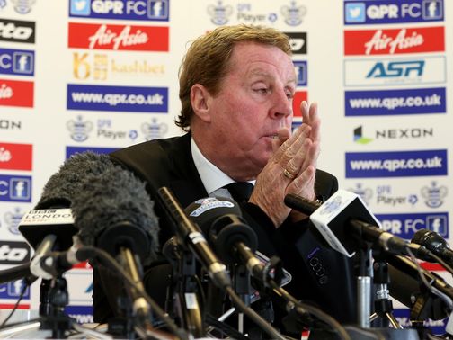 Harry Redknapp: Plenty of strong words dished out