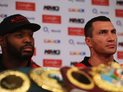 Johnathon Banks (l): Will train Wladimir Klitschko