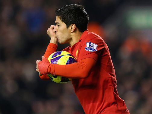 Suarez: A reported target for Manchester City