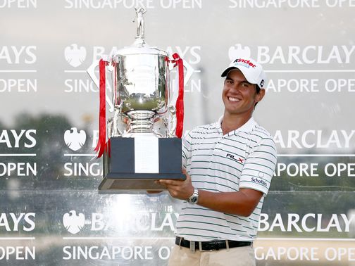 Matteo Manassero: Singapore Open champion&nbsp;