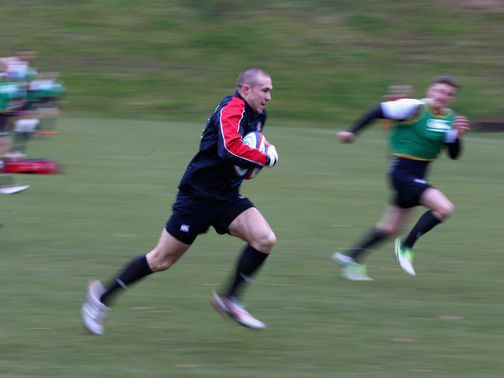 On the wing: Mike Brown