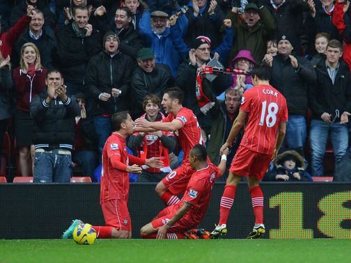 Southampton celebrate against Newcastle&nbsp;