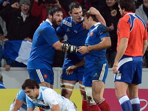 Vincent Clerc: Two tries for France