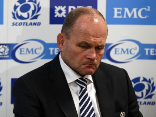 Andy Robinson: Quit post with Scotland