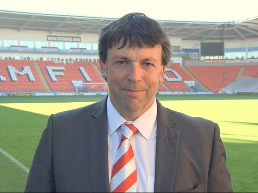Karl Oyston: Delighted to have Paul Ince as manager