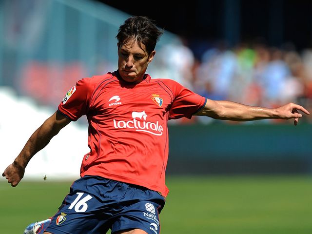 Alvaro Cejudo scored the first of three Osasuna goals