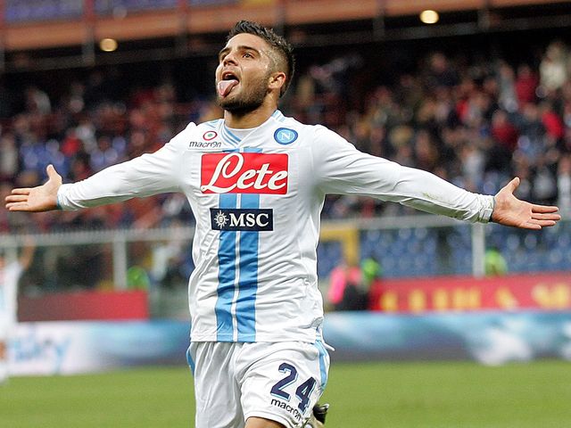 Insigne celebrates his late clincher