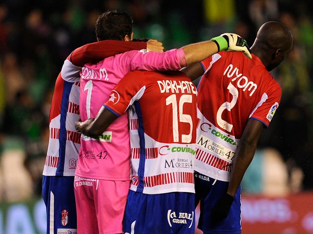 Granada celebrate a famous victory
