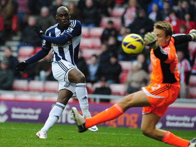 Marc-Antoine Fortune scored West Brom's fourth goal