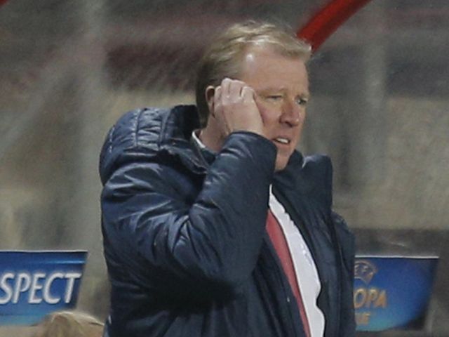 Steve McClaren watched his side draw 0-0