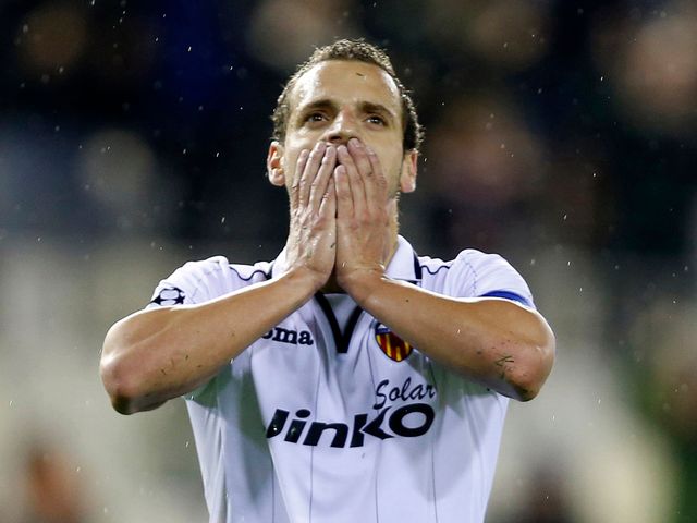 Soldado: Got the vital goal for Valencia