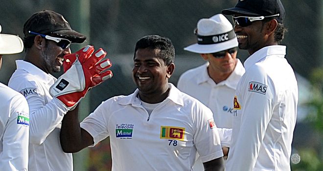 Rangana Herath: Earns captains' praise in Galle