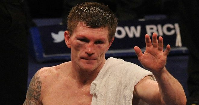 Ricky Hatton knows this really is the end, but is happy for it to be so