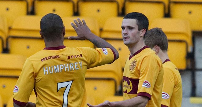 Jamie Murphy: Scored twice before half-time