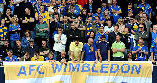 AFC Wimbledon fans: Urged to attend cup clash