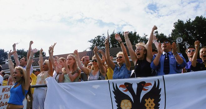 AFC Wimbledon: One of 13 clubs supporting a trial for the introduction of safe standing areas.