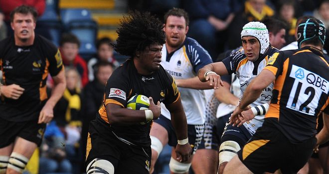 Johnson: in impressive form for Wasps