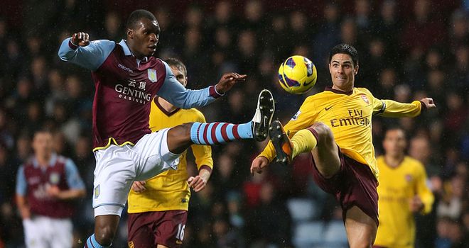 There was to be no separating Aston Villa and Arsenal