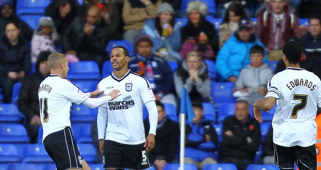 DJ Campbell: Has scored three times in five games for Ipswich