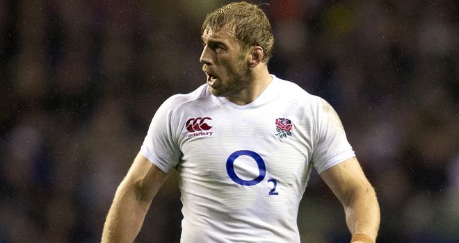 Chris Robshaw: was lifted by his team-mates after having his decision-making skills questioned