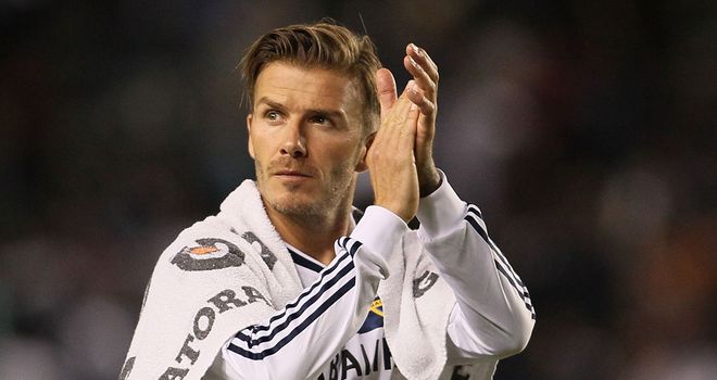 David Beckham: Has been with LA Galaxy for five years