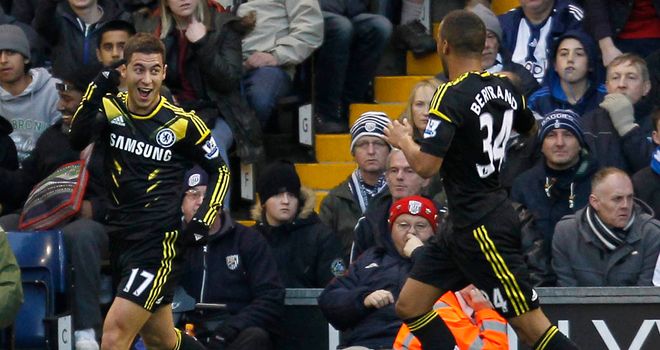 Eden Hazard: Has fallen away since his impressive start to his Chelsea career
