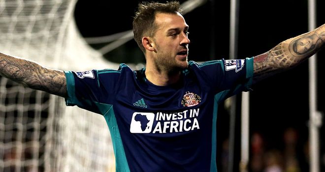 Steven Fletcher: Celebrates his opener
