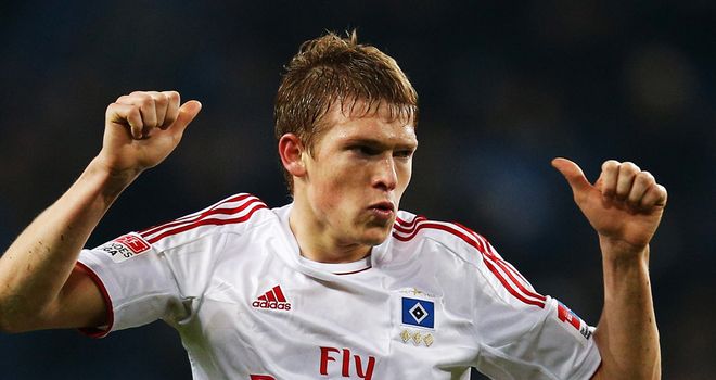 Artjoms Rudnevs scored Hamburg's second goal