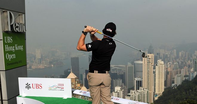 Rory McIlroy is the hot favourite to win in Hong Kong