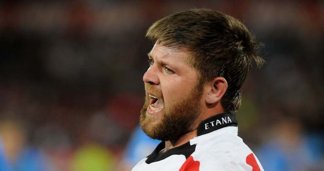 JC Janse Van Rensburg - late call-up for Golden Lions prop