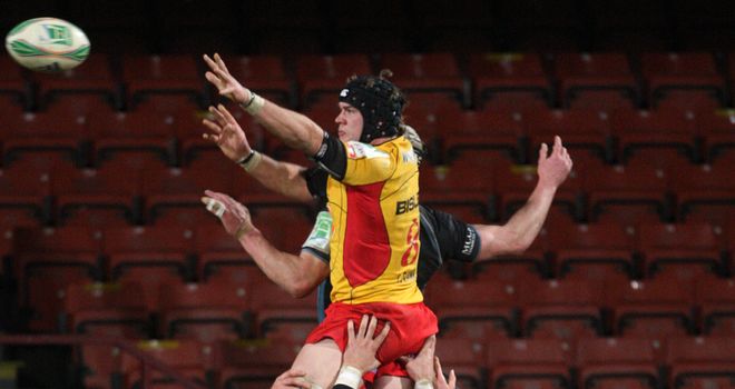 Lewis Evans: Signed a deal to see him at the Dragons until the end of the 2014/2015 season