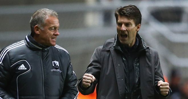 Michael Laudrup: Thrilled with Swansea's attacking threat