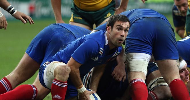 Morgan Parra: Starts for France against Samoa