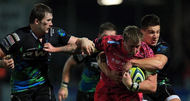LV= Cup match action at Sandy Park