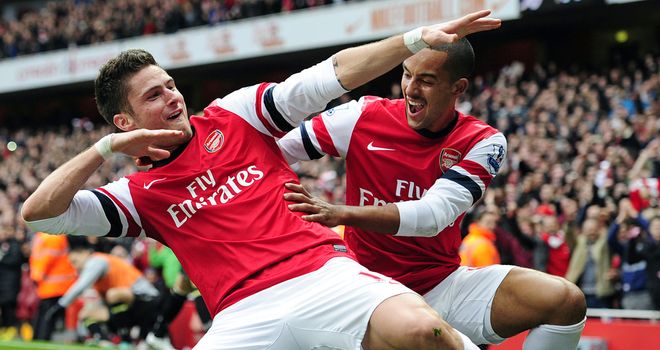 Olivier Giroud: Happy with life in the English capital