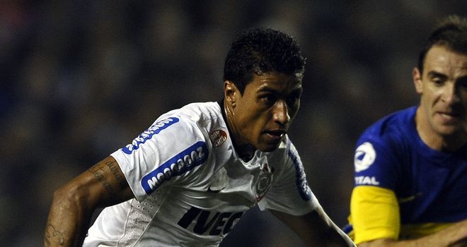 Paulinho: Corinthians coach hopes to keep Brazil star