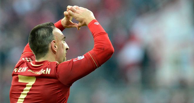 Franck Ribery set Bayern on their way