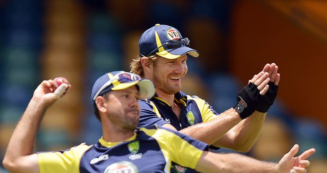 Shane Watson is set to take Ricky Ponting's place