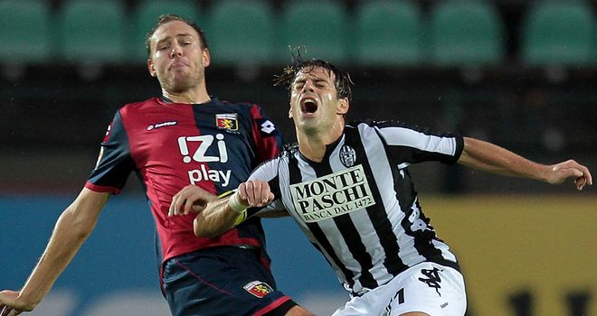 Emanuele Calaio' tackles Andreas Granqvist