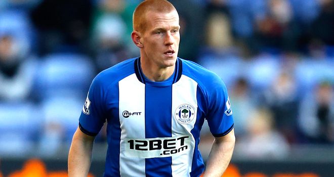 Ben Watson: Suffered a broken leg in Wigan's defeat to Liverpool